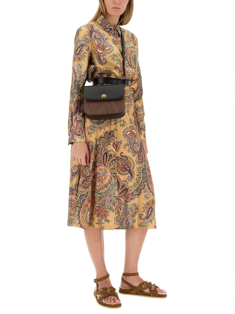 ETRO CAMICIA IN SETA CON STAMPA PAISLEY