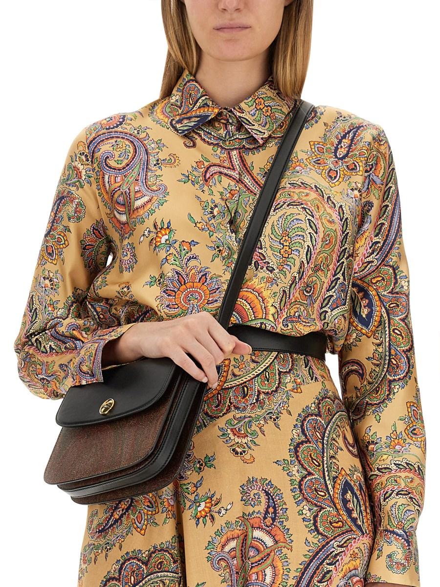 ETRO CAMICIA IN SETA CON STAMPA PAISLEY