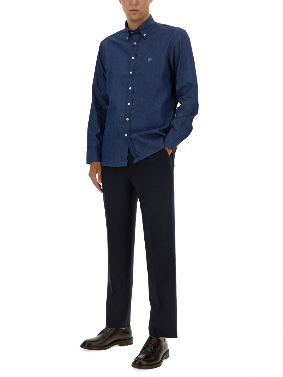 ETRO CAMICIA "ROMA" IN COTONE