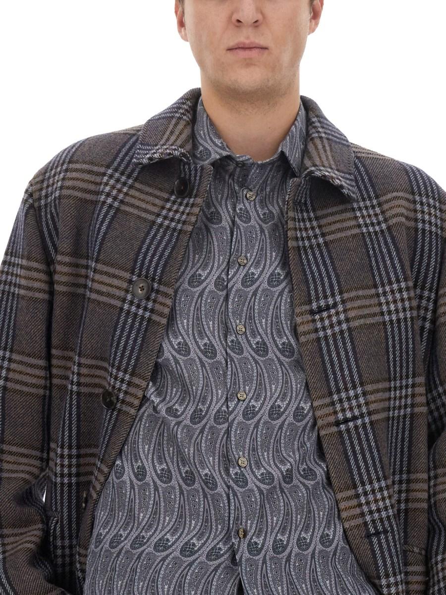 ETRO CAMICIA ROMA IN COTONE