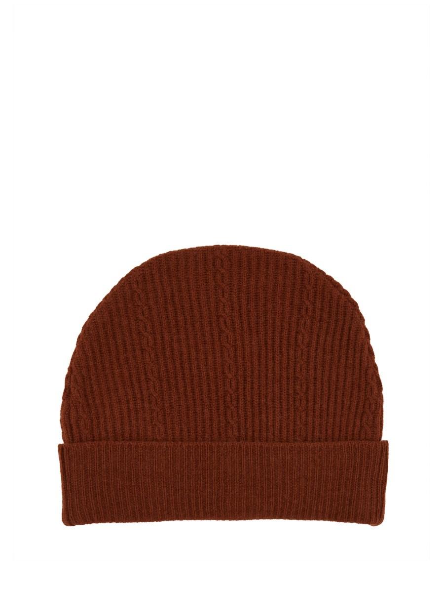 ETRO CAPPELLO BEANIE CON LOGO IN LANA