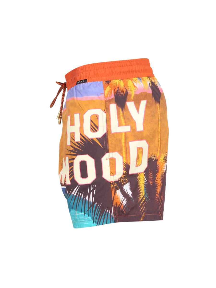 ETRO COSTUME BOXER CON STAMPA