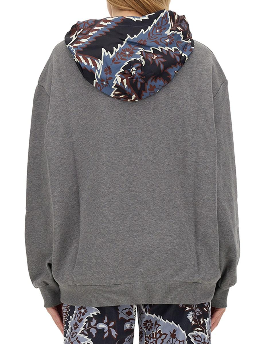 ETRO FELPA CON CAPPUCCIO