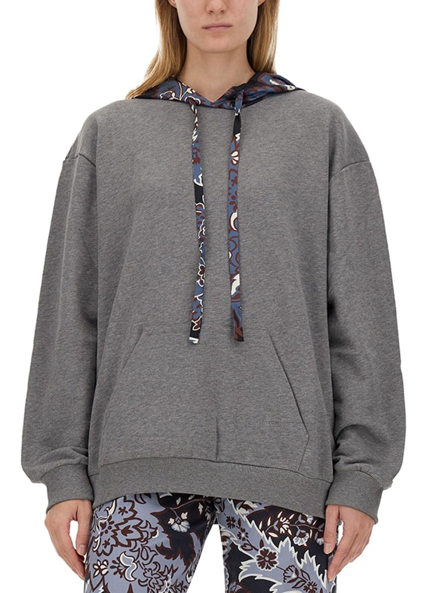 ETRO FELPA CON CAPPUCCIO