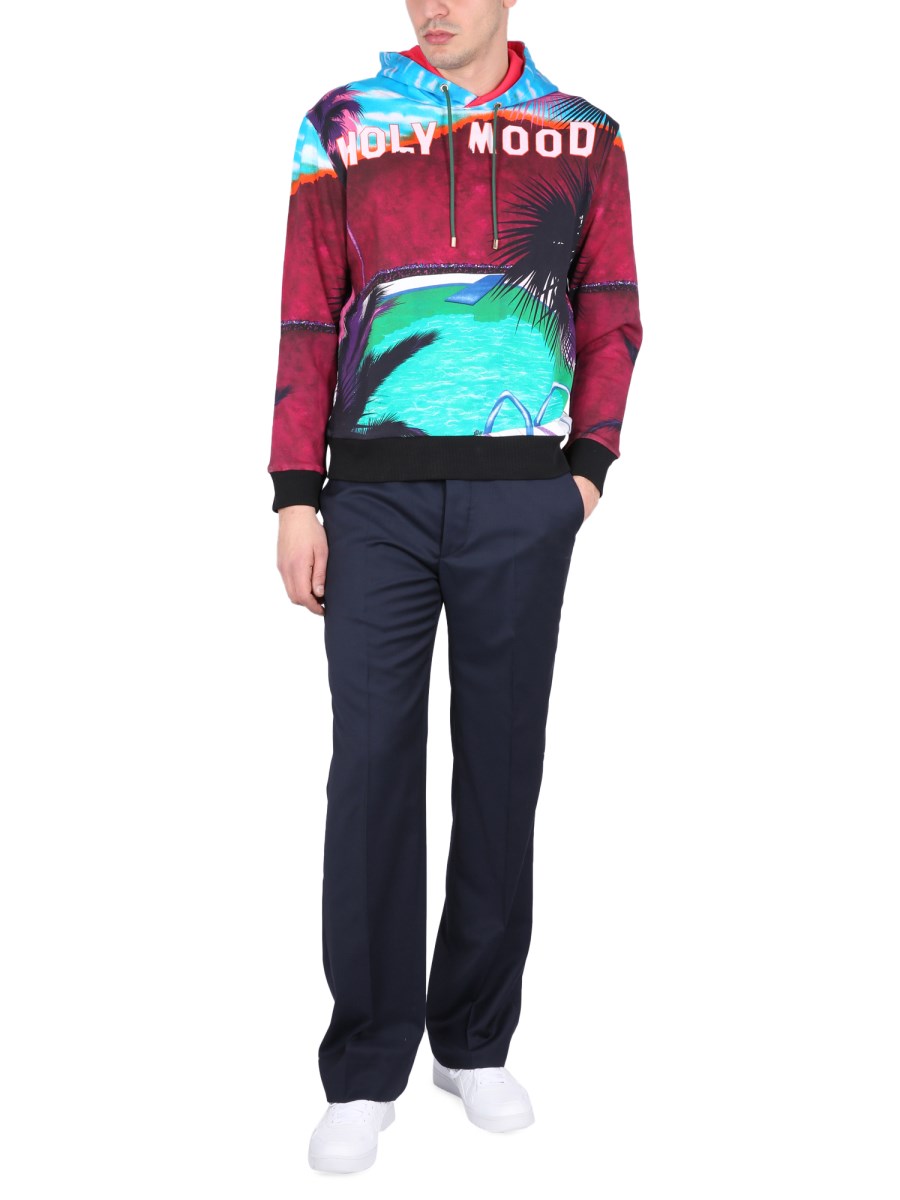 ETRO FELPA CON STAMPA CALIFORNIA