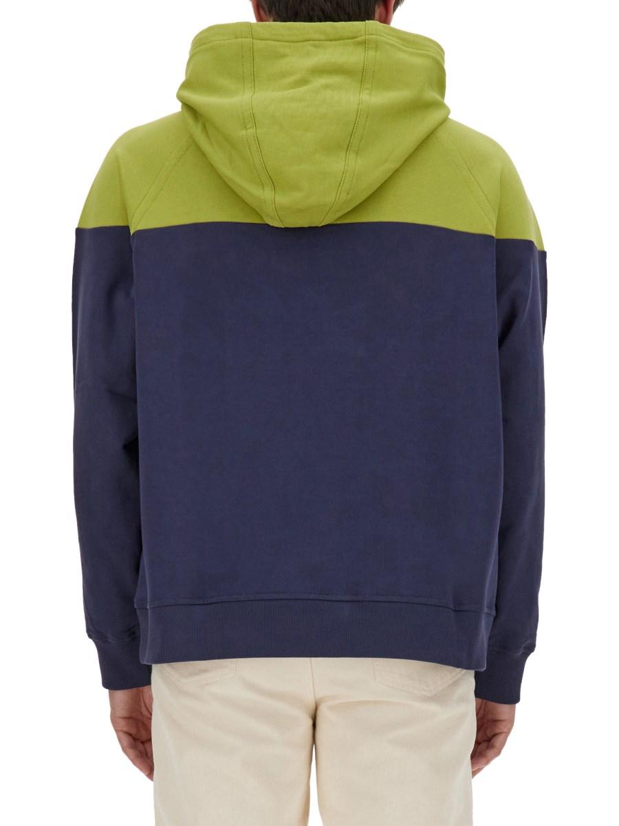 ETRO FELPA IN COTONE CON CAPPUCCIO E LOGO