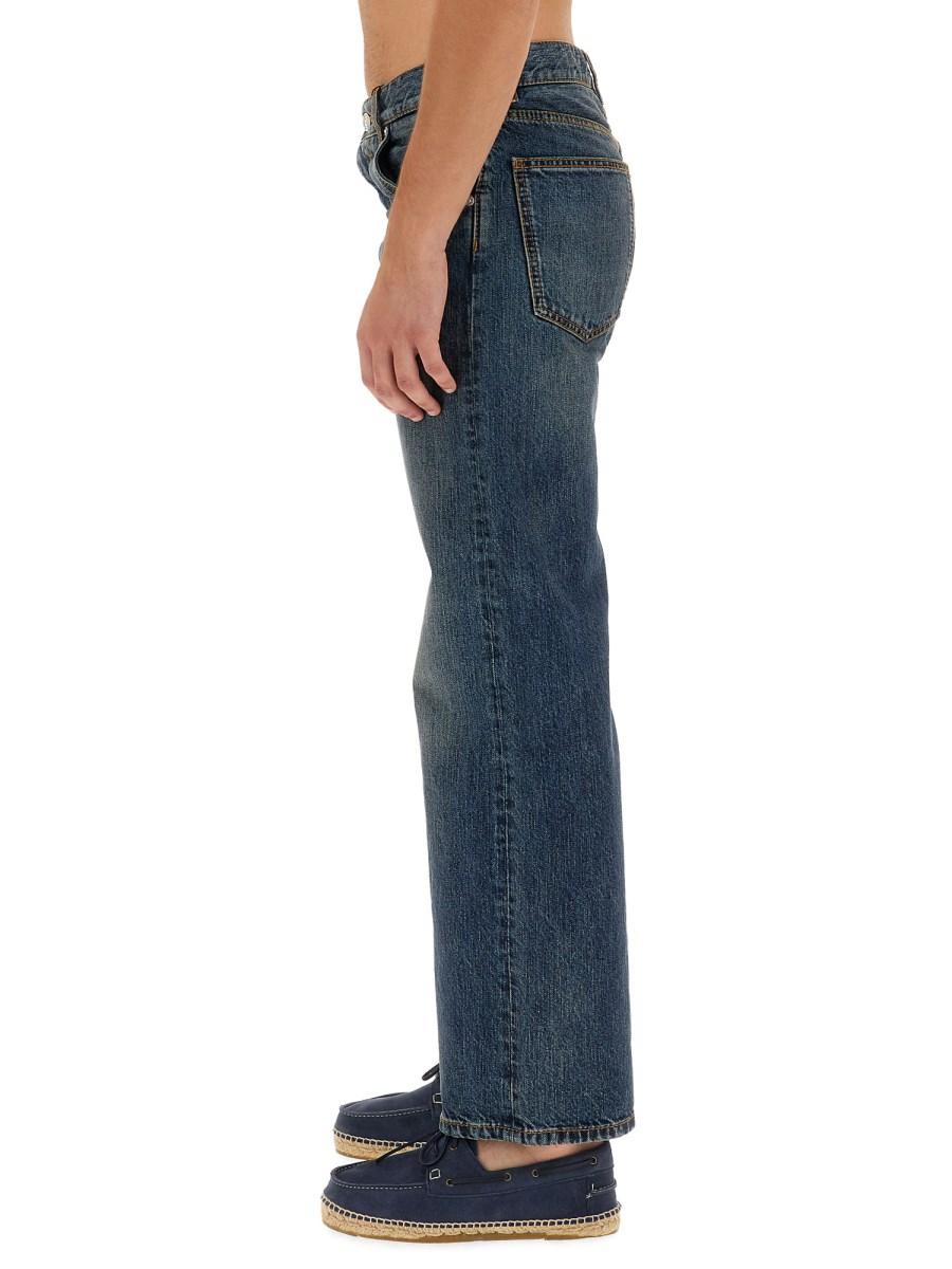 ETRO JEANS EASY FIT IN DENIM DI COTONE