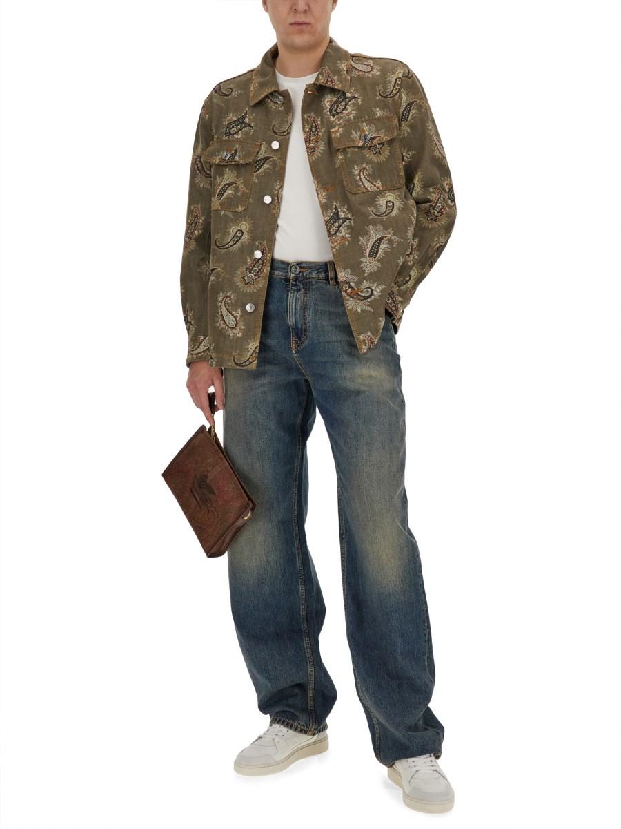 ETRO JEANS IN DENIM DI COTONE