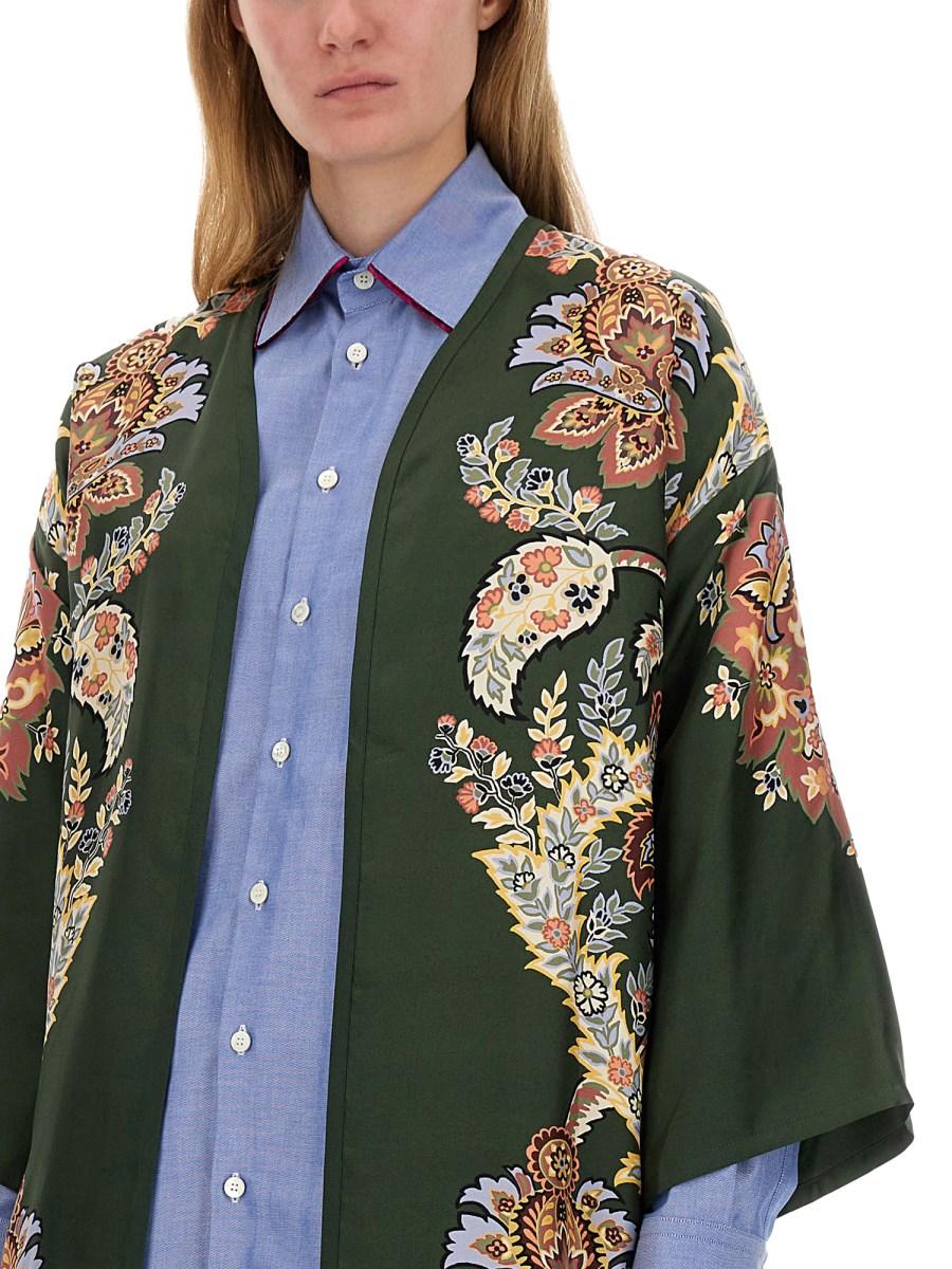 ETRO KESA IN TWILL DI SETA CON STAMPA