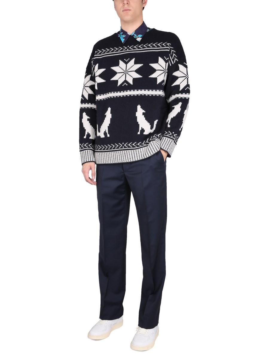 ETRO MAGLIA IN LANA VERGINE