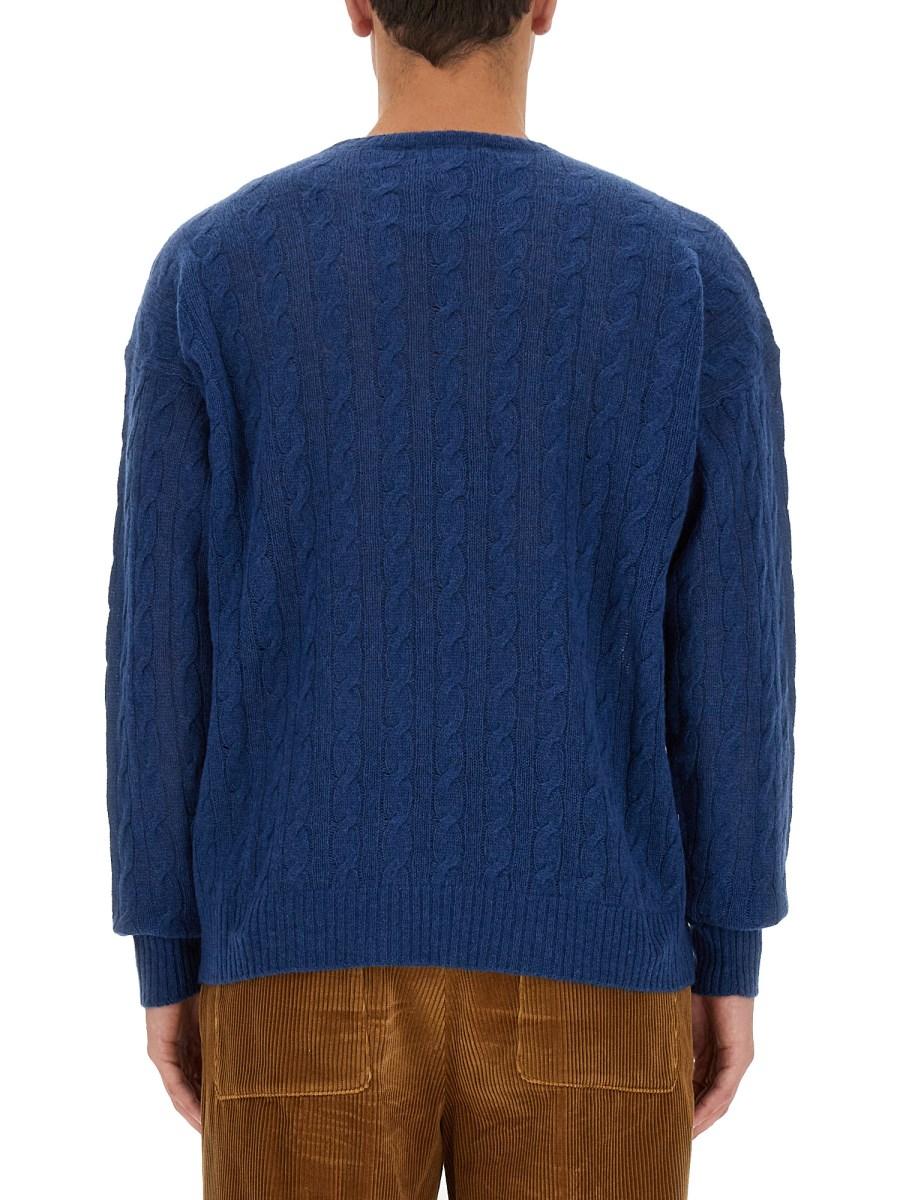 ETRO MAGLIA PEGASO IN CASHMERE