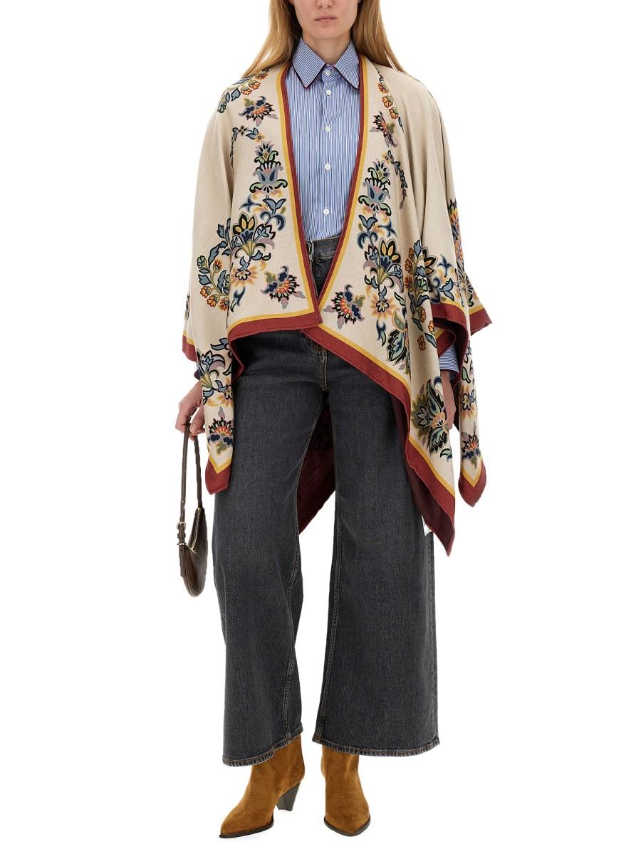 ETRO MANTELLA PAISLEY FLOREALE