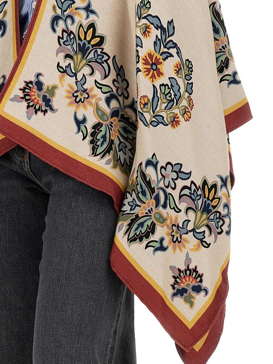 ETRO MANTELLA PAISLEY FLOREALE