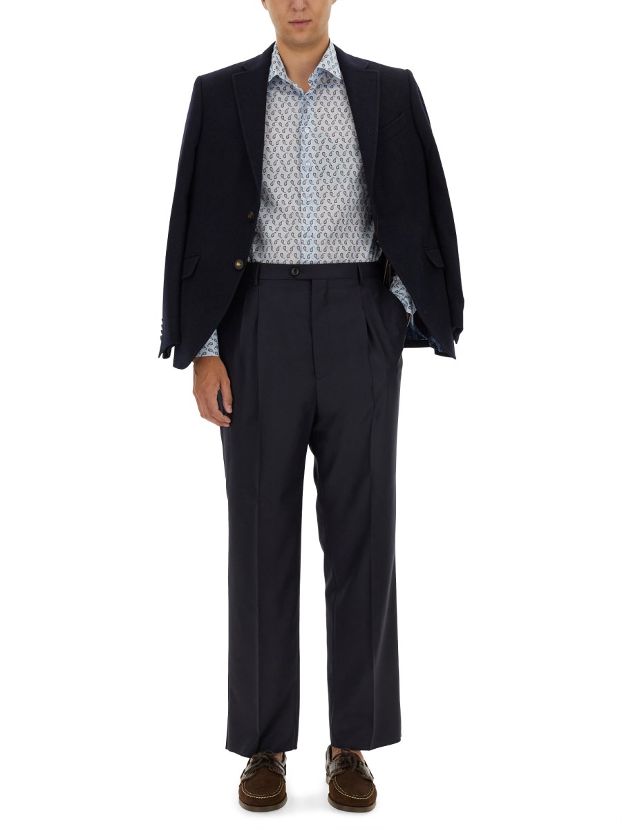 ETRO PANTALONE IN LANA