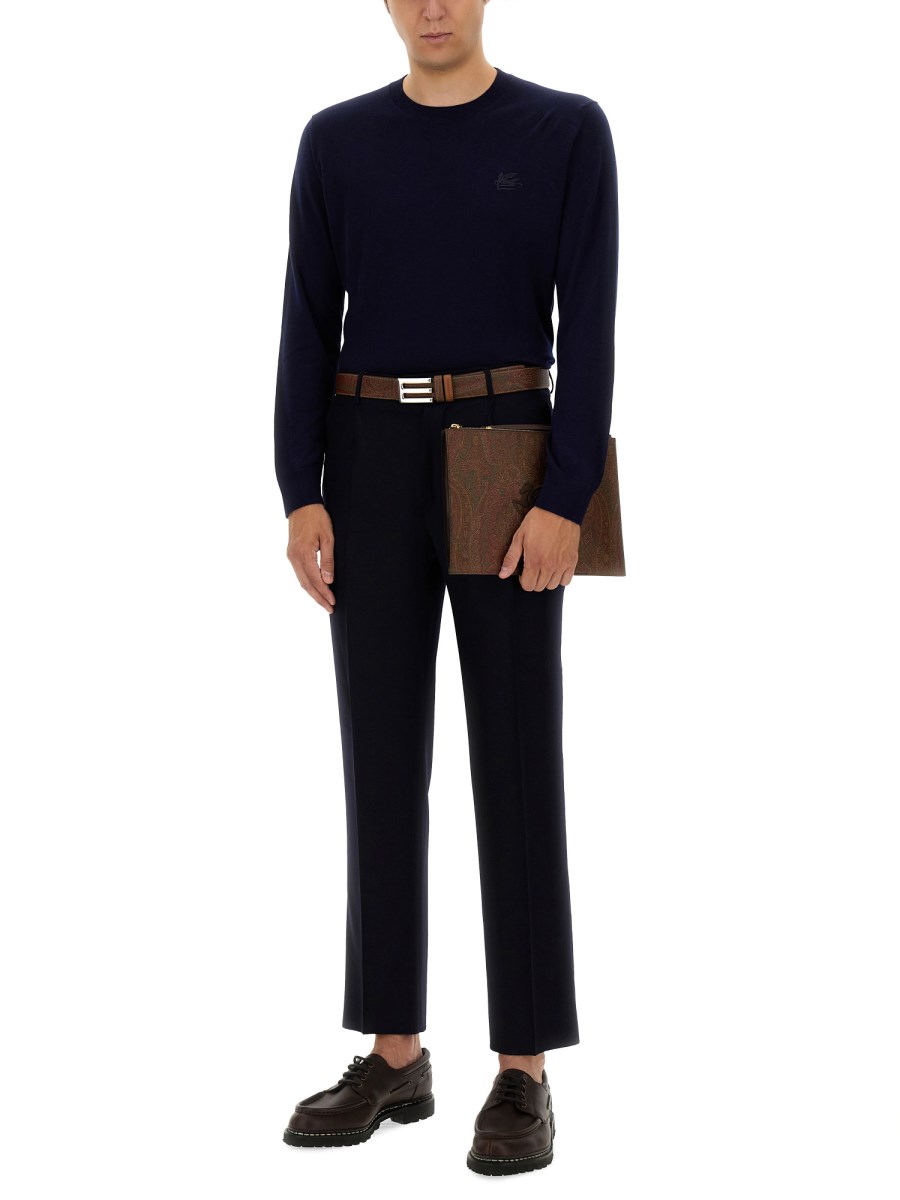 ETRO PANTALONE STRAIGTH LEG