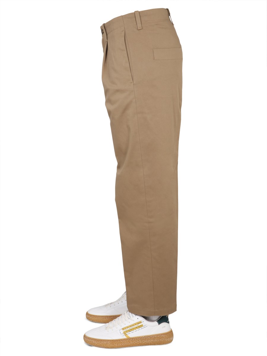 ETRO PANTALONE WORKER IN COTONE