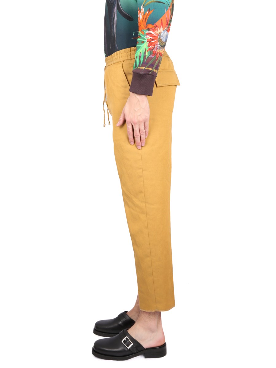 ETRO PANTALONE YORK CON ELASTICO