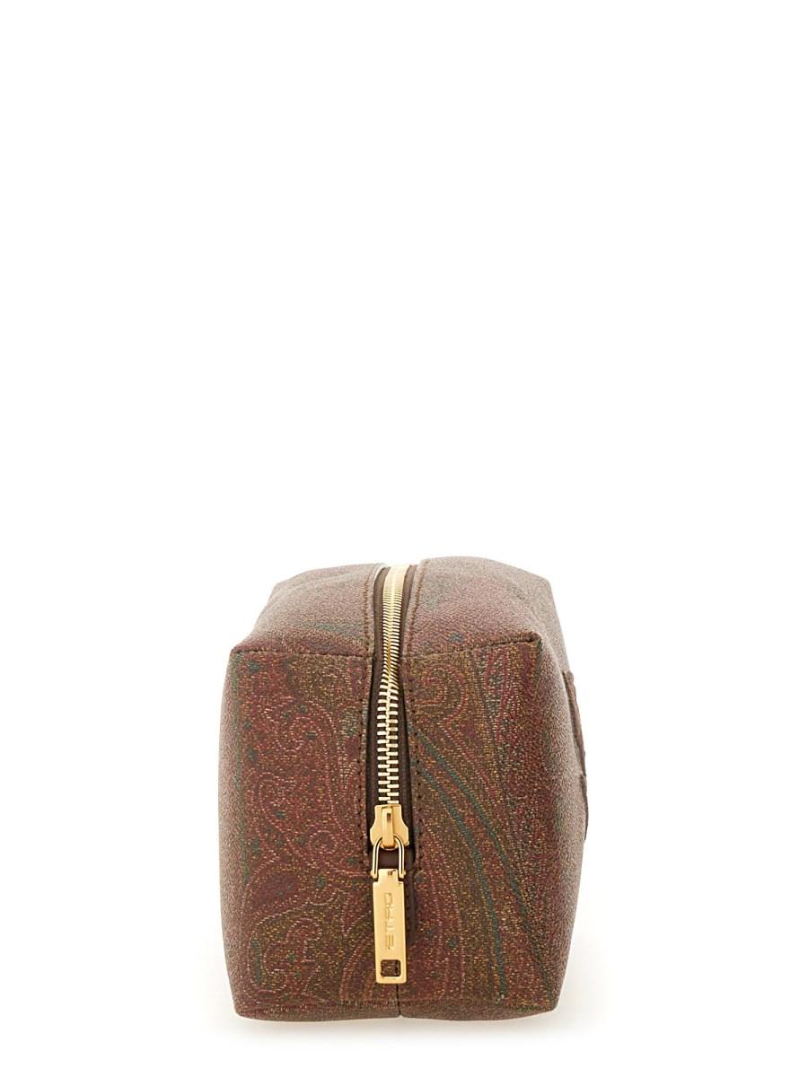 ETRO POUCH PAISLEY CON LOGO PEGASO