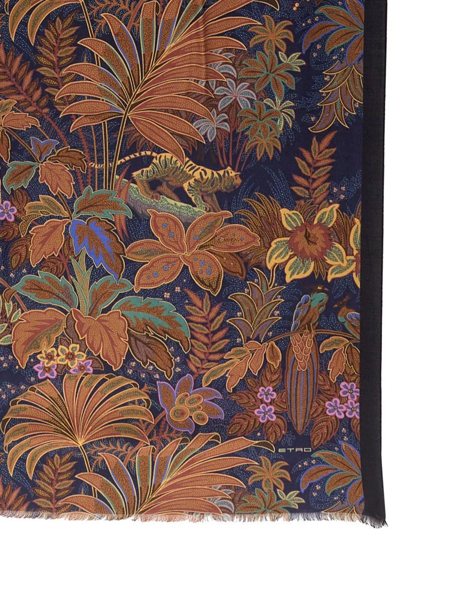 ETRO SCIARPA IN CASHMERE CON STAMPA PAISLEY