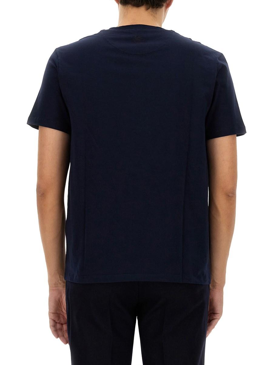 ETRO T-SHIRT ROMA IN JERSEY DI COTONE
