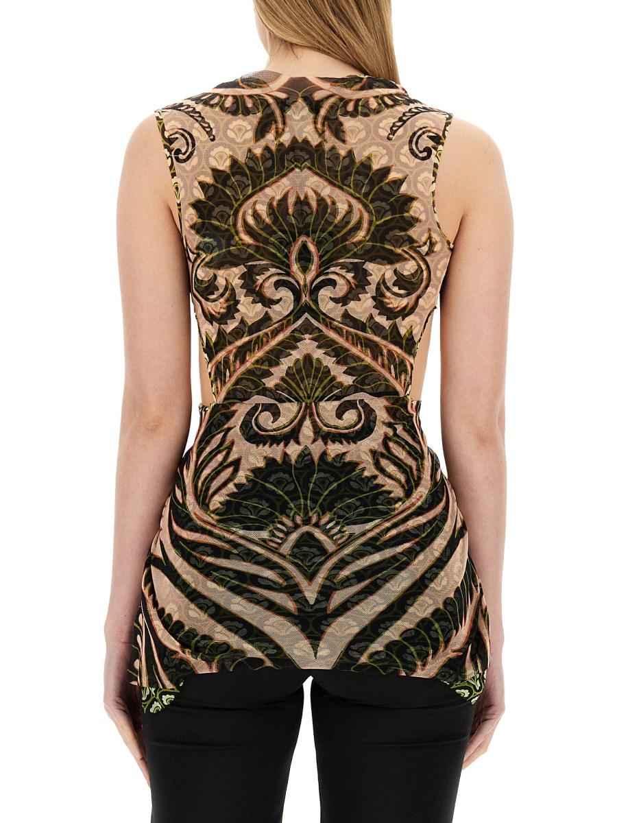 ETRO TOP IN TULLE