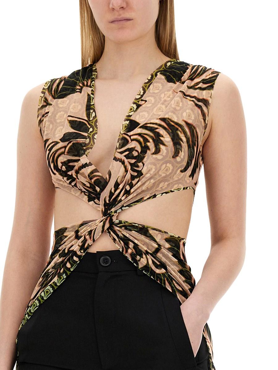 ETRO TOP IN TULLE