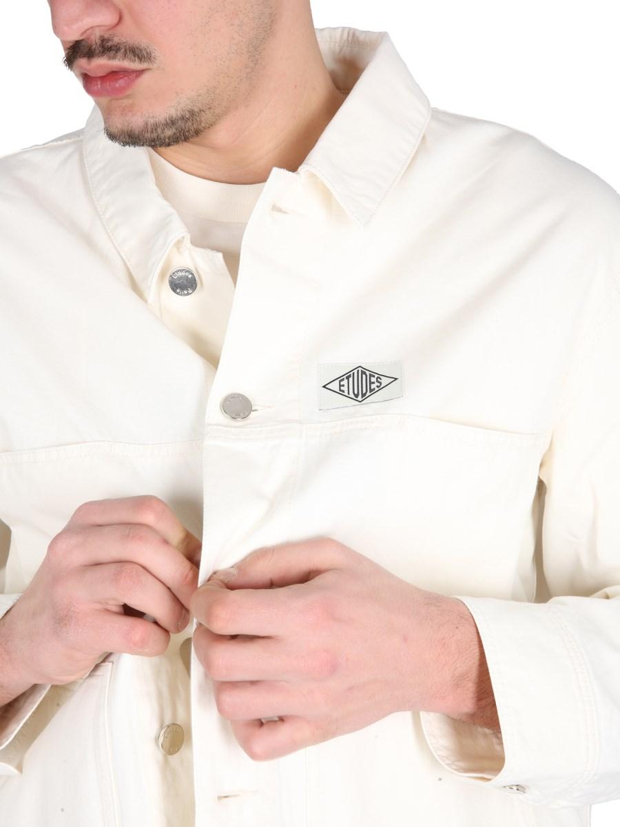ÉTUDES GIACCA CAMICIA IN COTONE