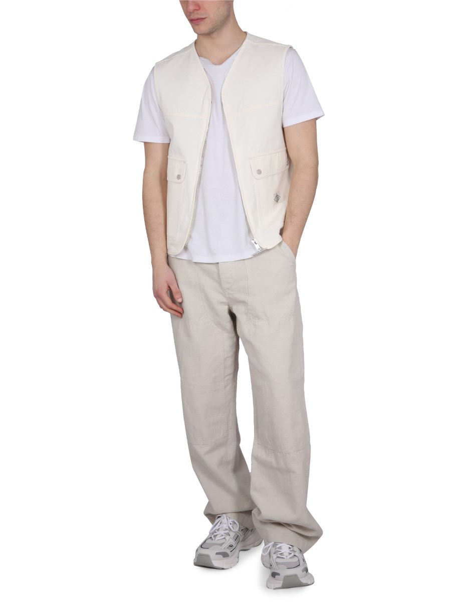 ÉTUDES GILET IN COTONE CON LOGO