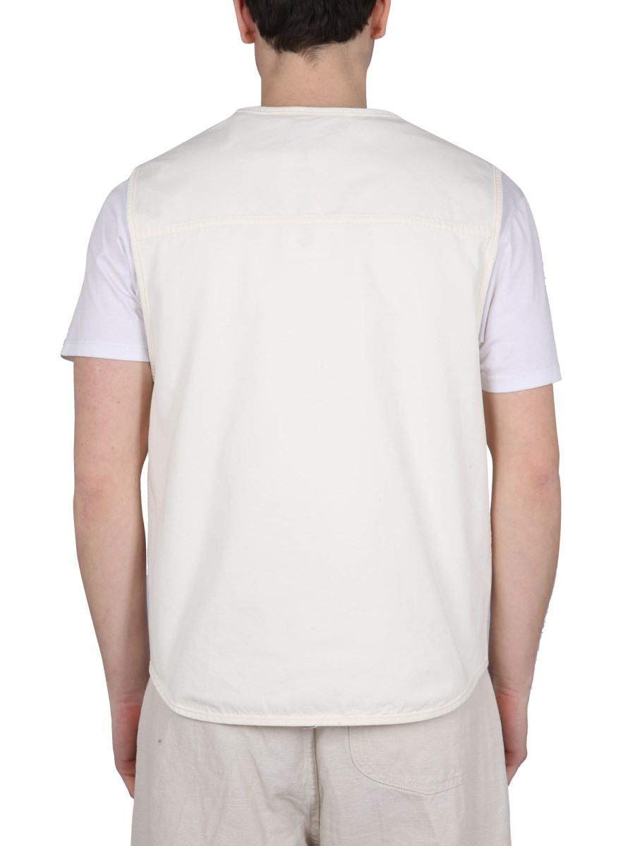 ÉTUDES GILET IN COTONE CON LOGO
