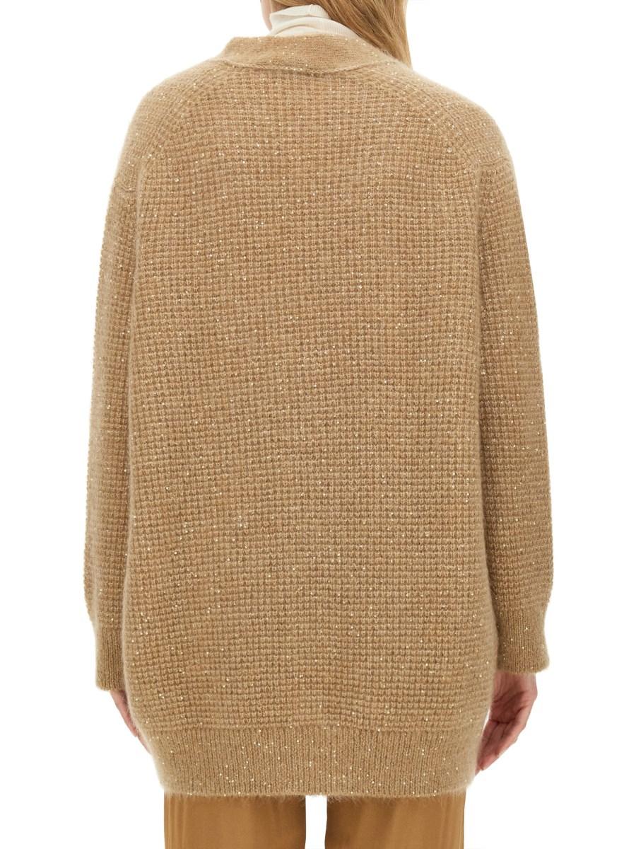 FABIANA FILIPPI CARDIGAN IN LANA CON BOTTONI