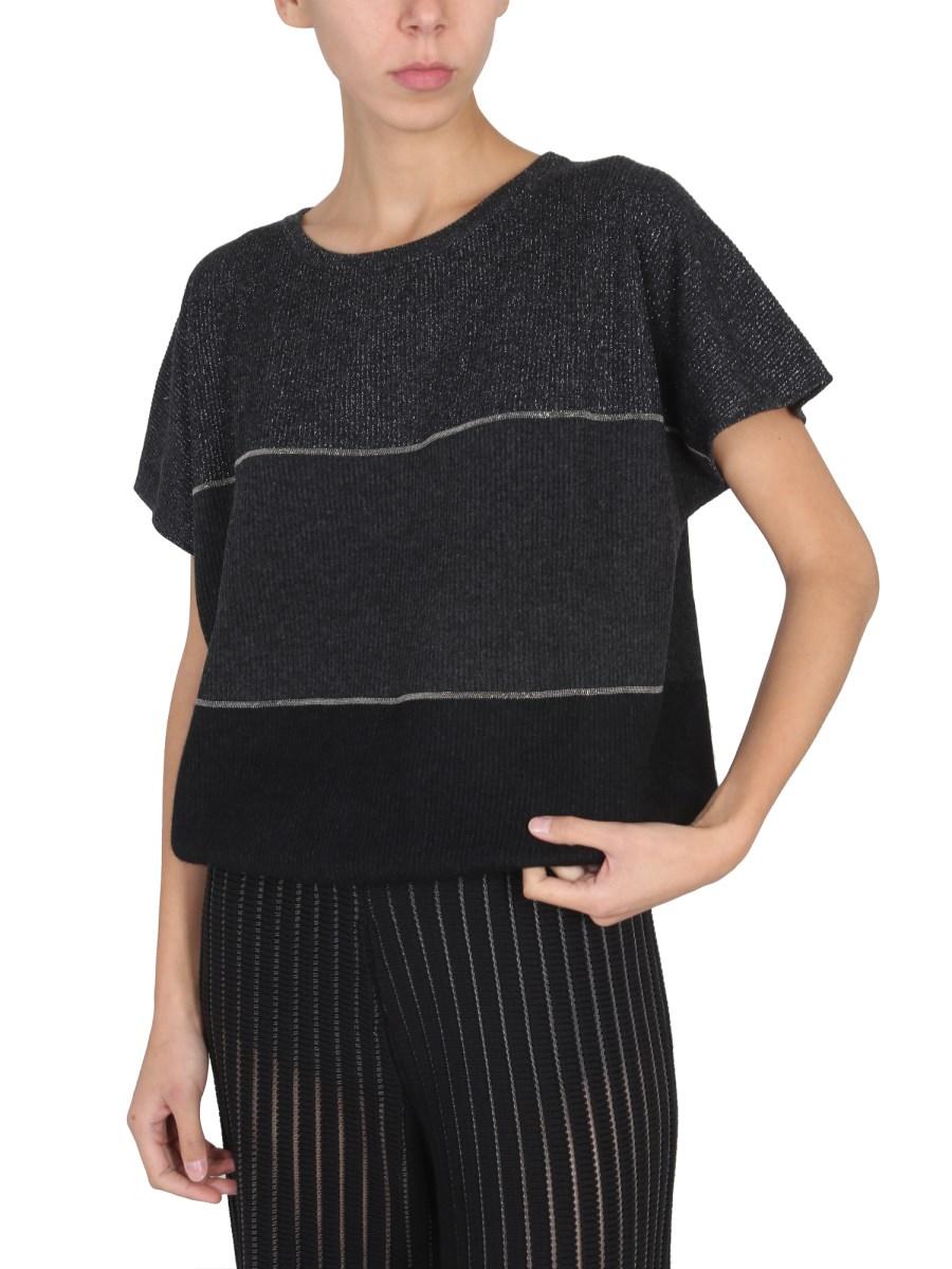 FABIANA FILIPPI MAGLIA CON DETTAGLIO BRILLANTE