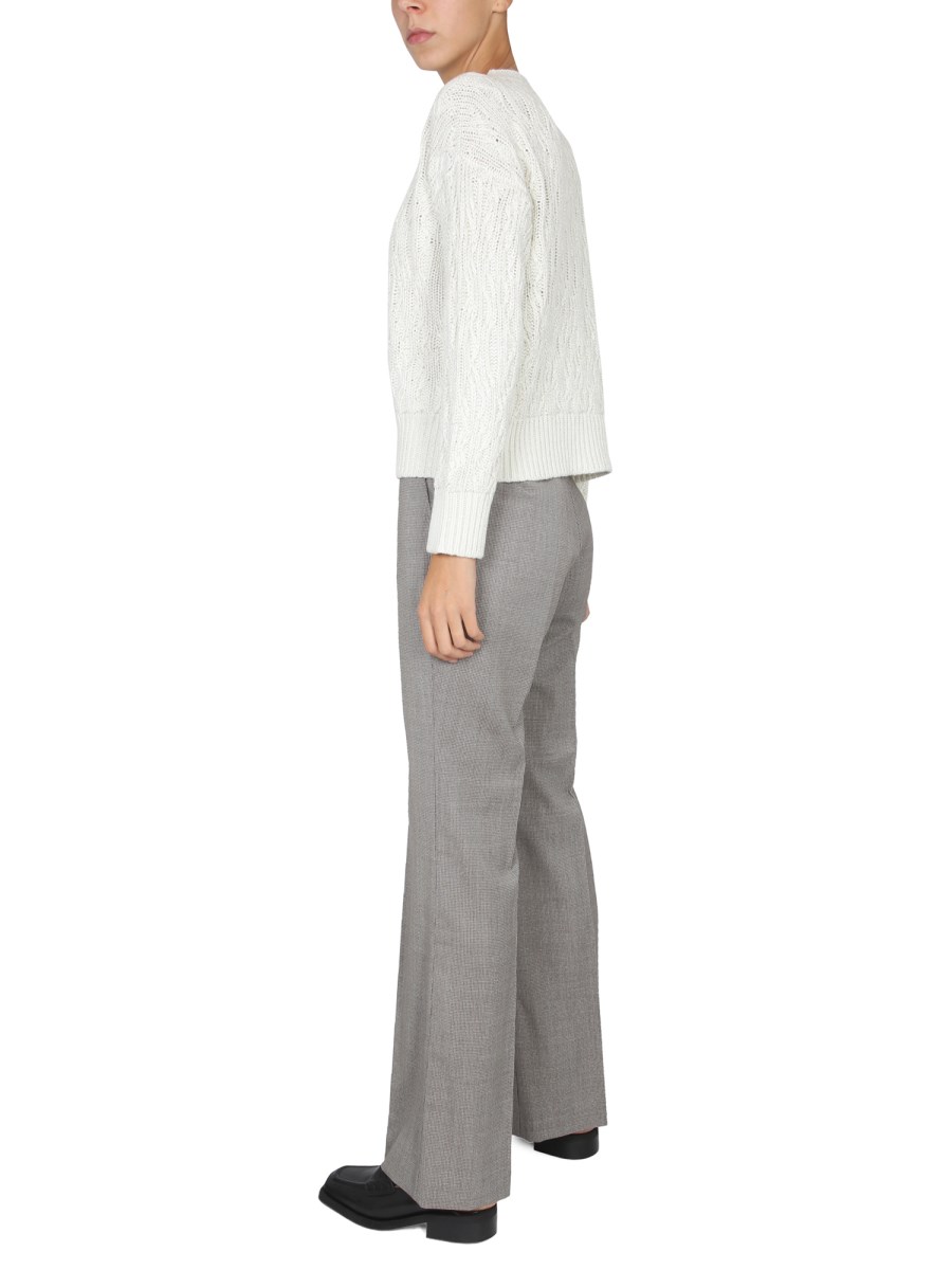 FABIANA FILIPPI MAGLIA IN MISTO LANA GIROCOLLO
