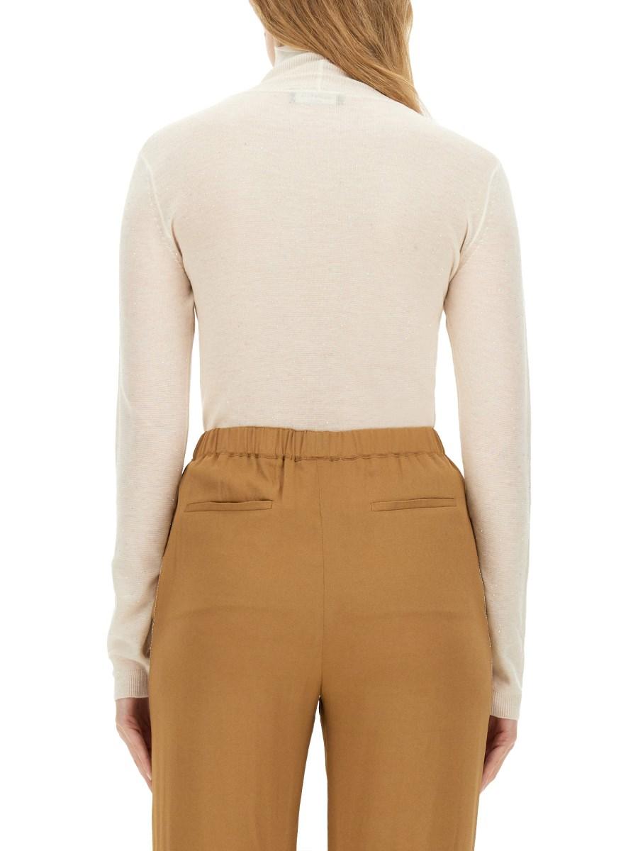 FABIANA FILIPPI MAGLIONE SLIM FIT IN LANA
