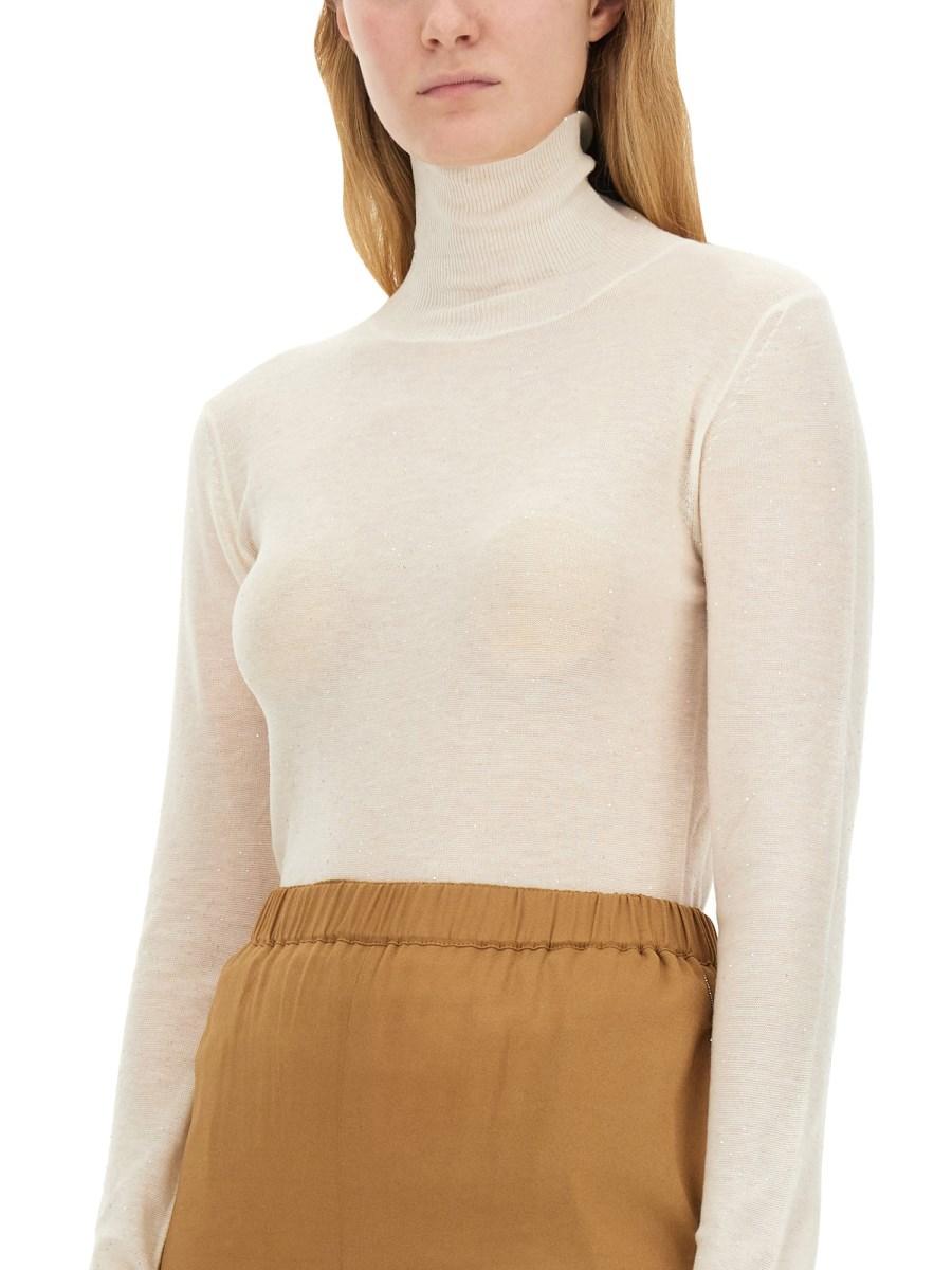 FABIANA FILIPPI MAGLIONE SLIM FIT IN LANA