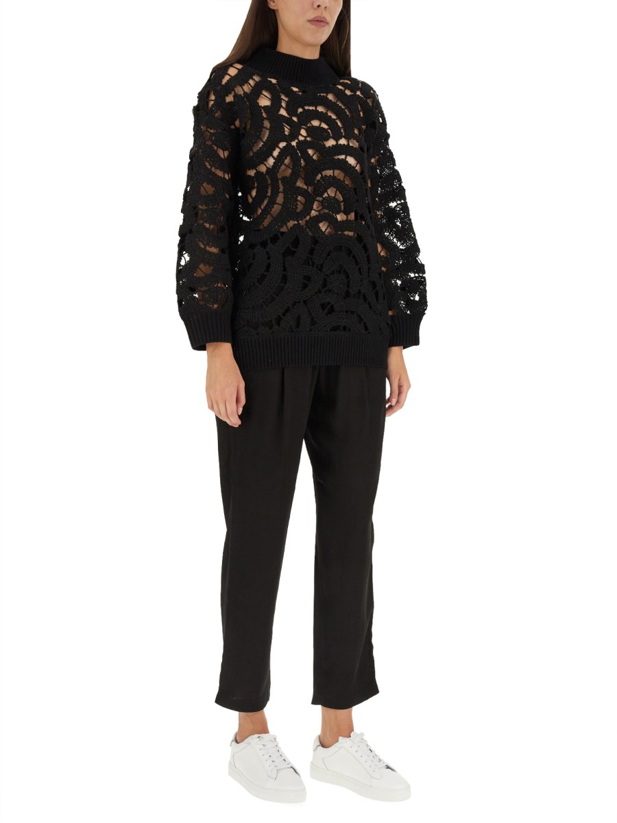 FABIANA FILIPPI PANTALONE CON ELASTICO
