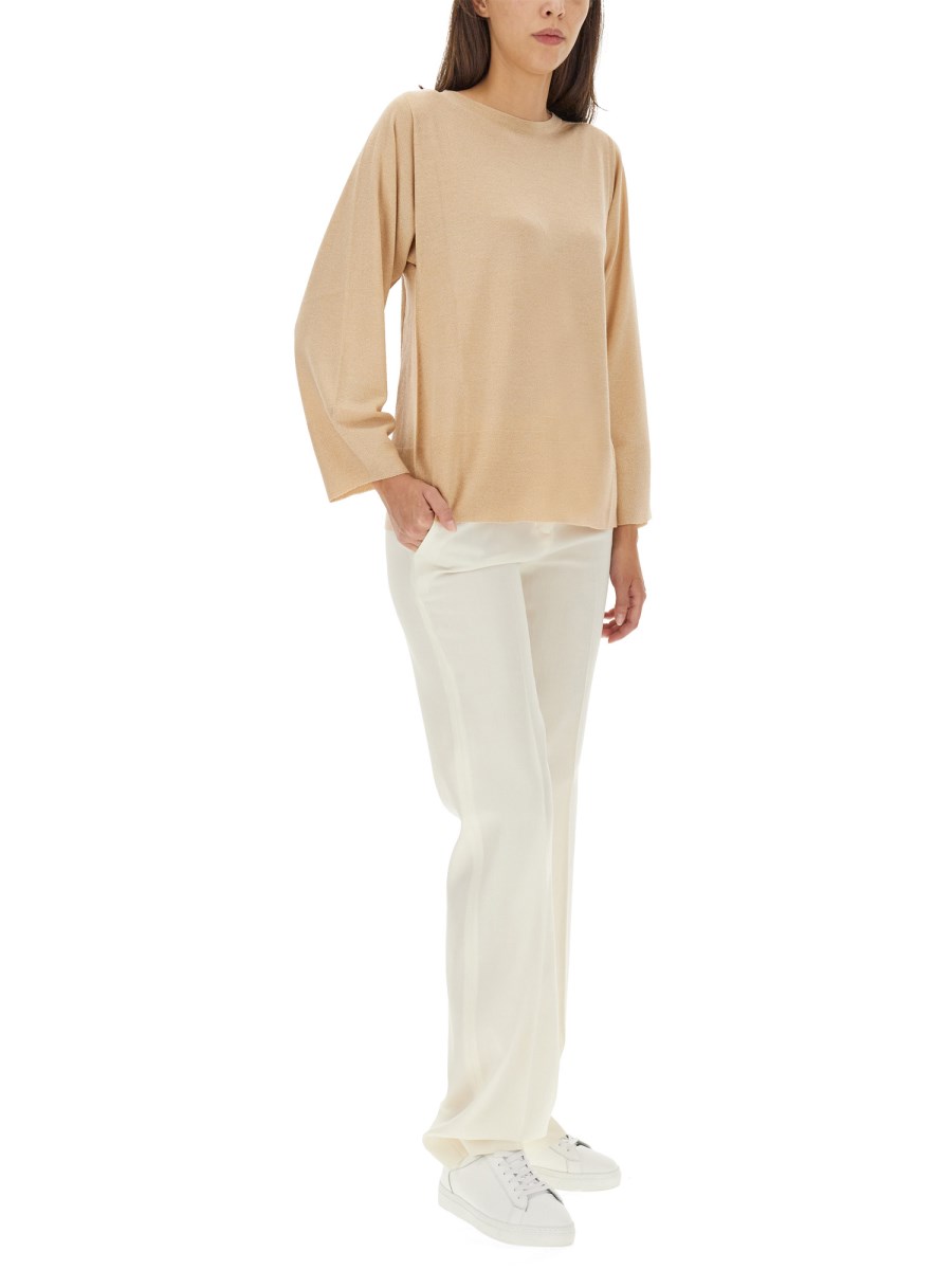 FABIANA FILIPPI PANTALONE FLARE FIT IN LANA