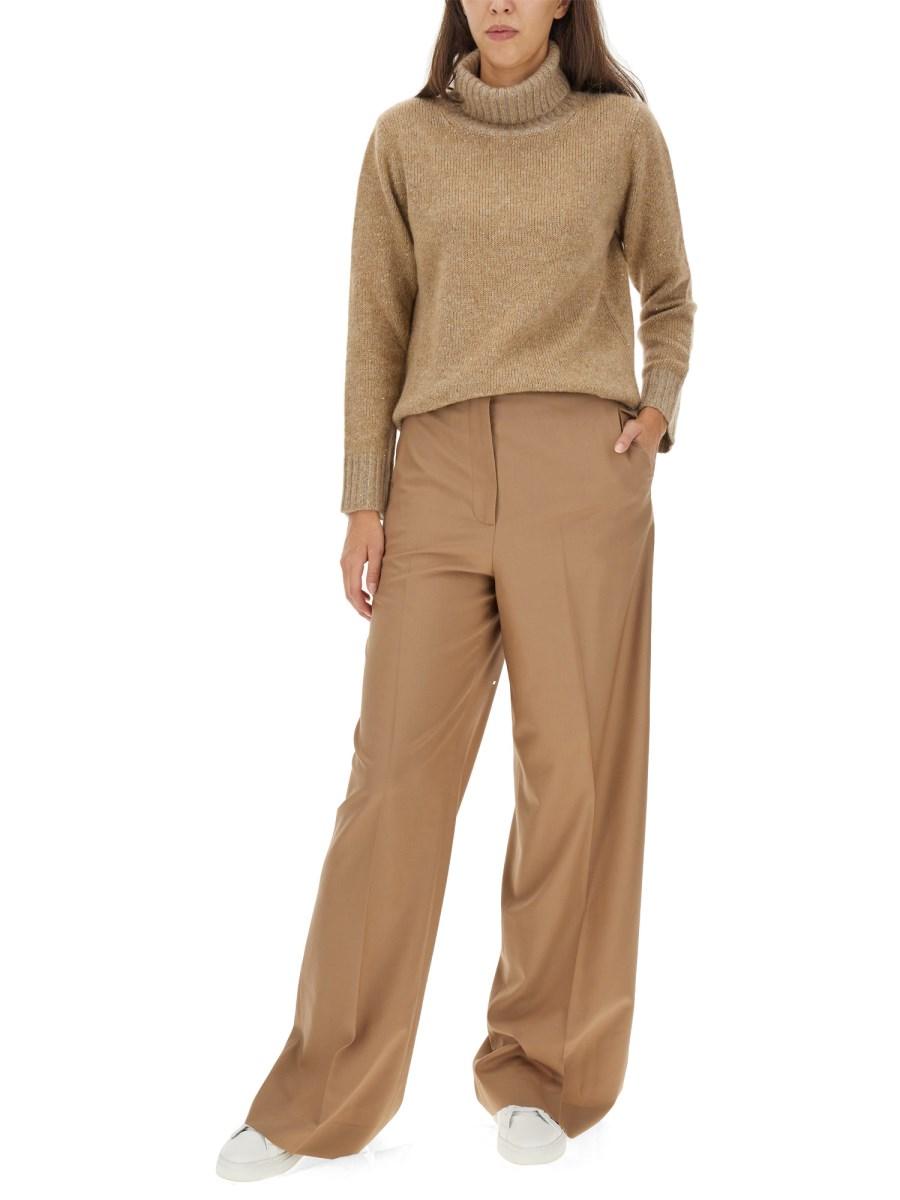 FABIANA FILIPPI PANTALONE RELAXED FIT IN LANA