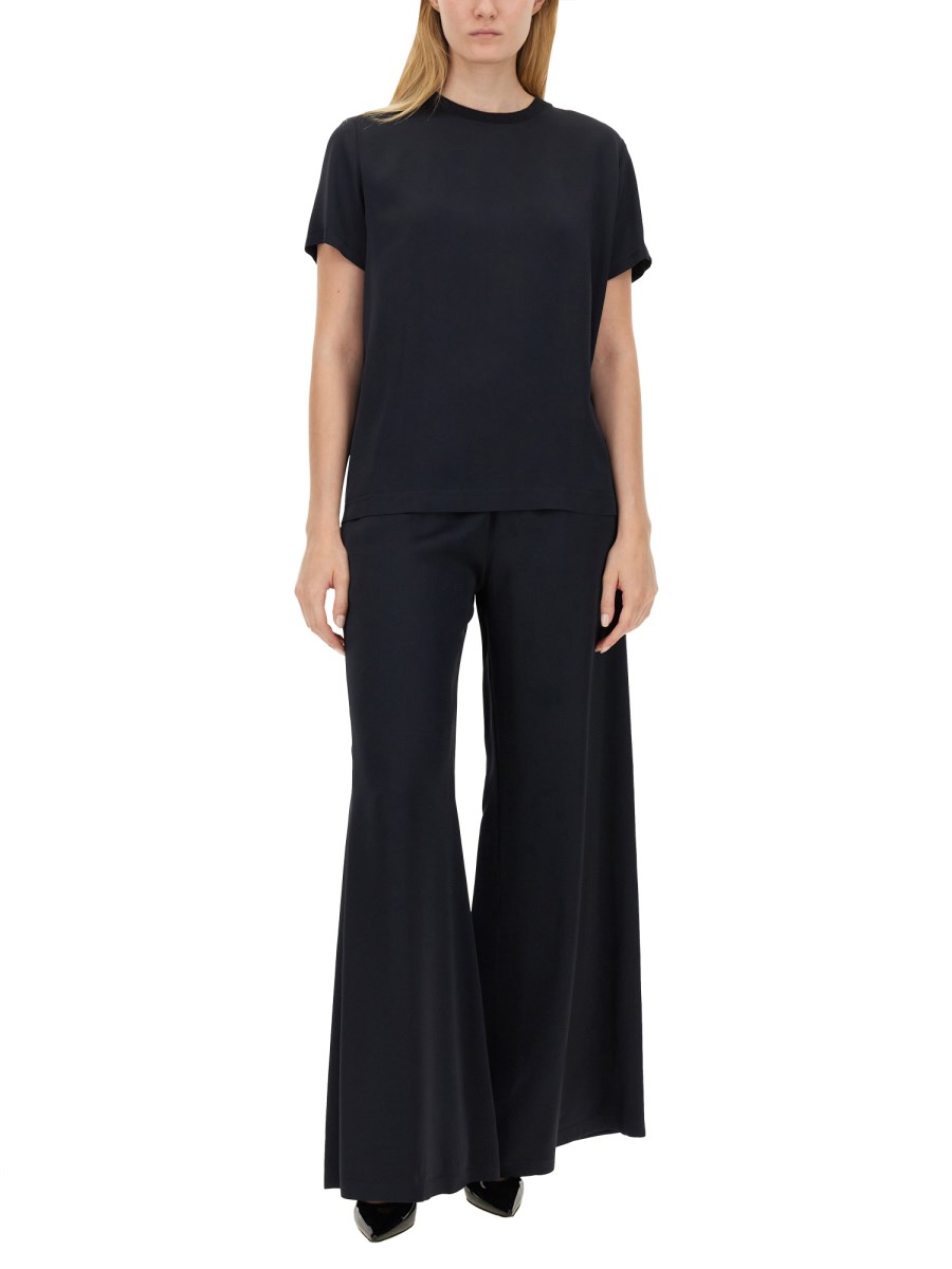 FABIANA FILIPPI PANTALONE WIDE LEG IN VISCOSA