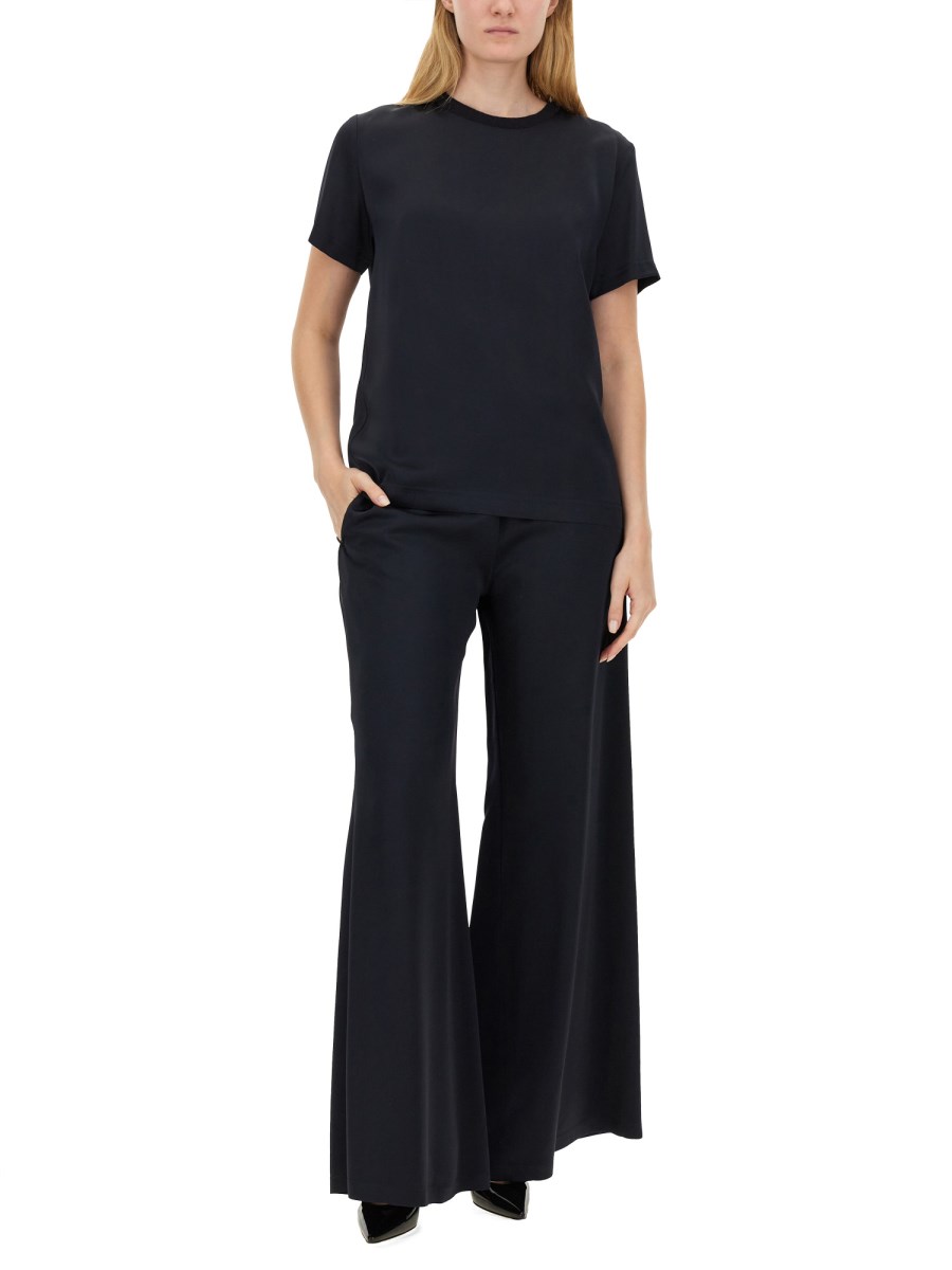 FABIANA FILIPPI T-SHIRT IN SATIN