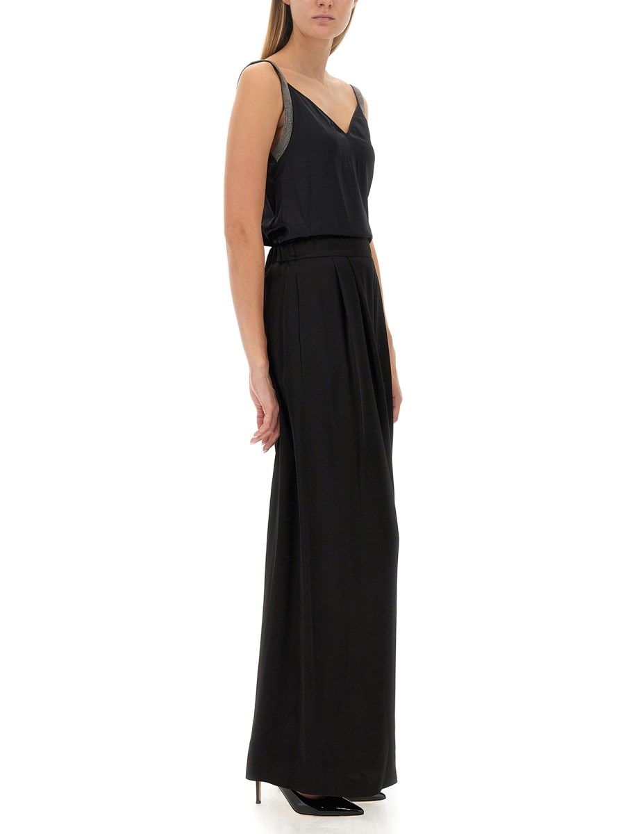 FABIANA FILIPPI TOP LINGERIE IN SATIN