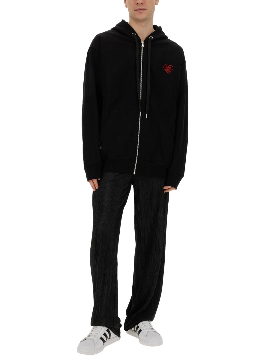 FAMILY FIRST FELPA IN COTONE CON ZIP