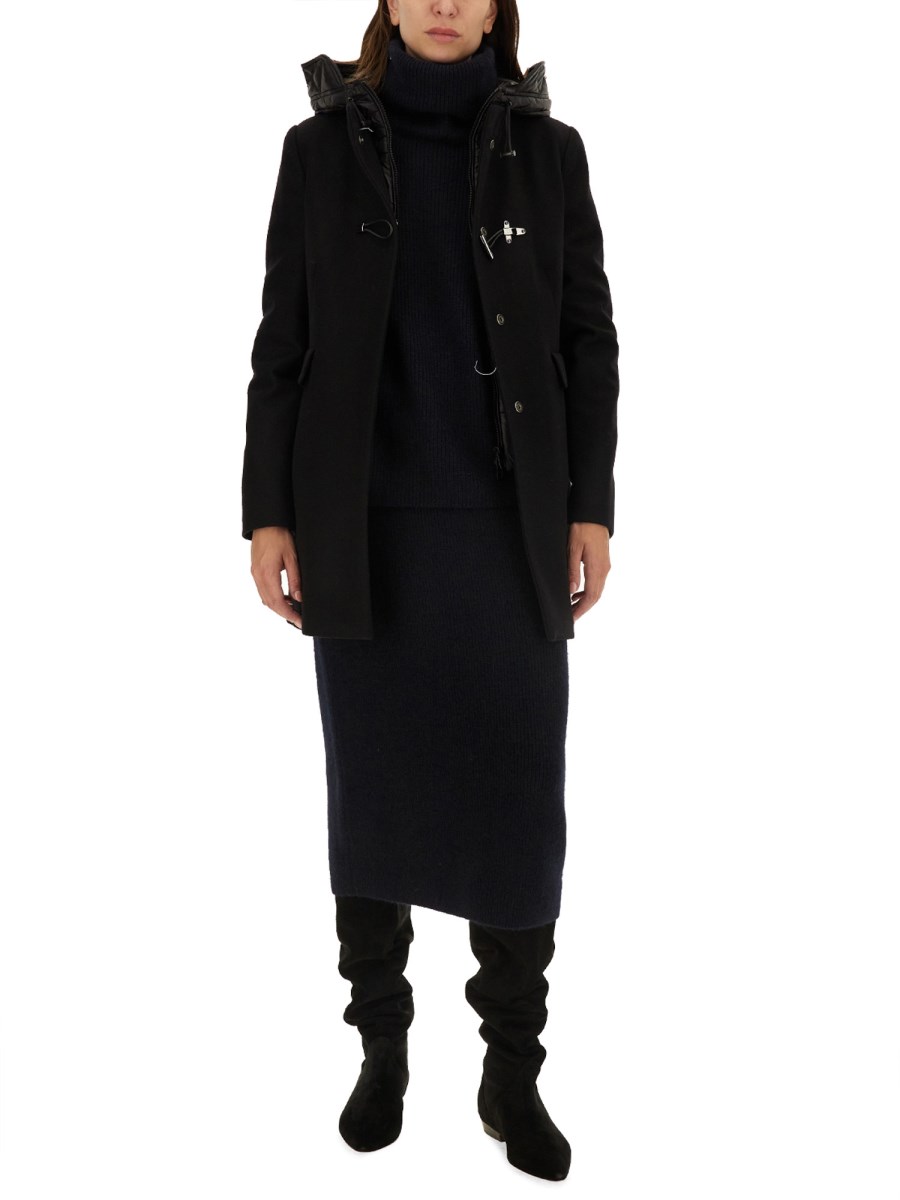 FAY CAPPOTTO TOGGLE IN PANNO MISTO LANA