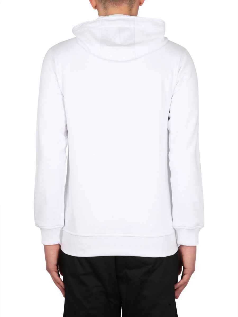 COMME DES GARCONS SHIRT FELPA CON CAPPUCCIO BRETT WESTFALL