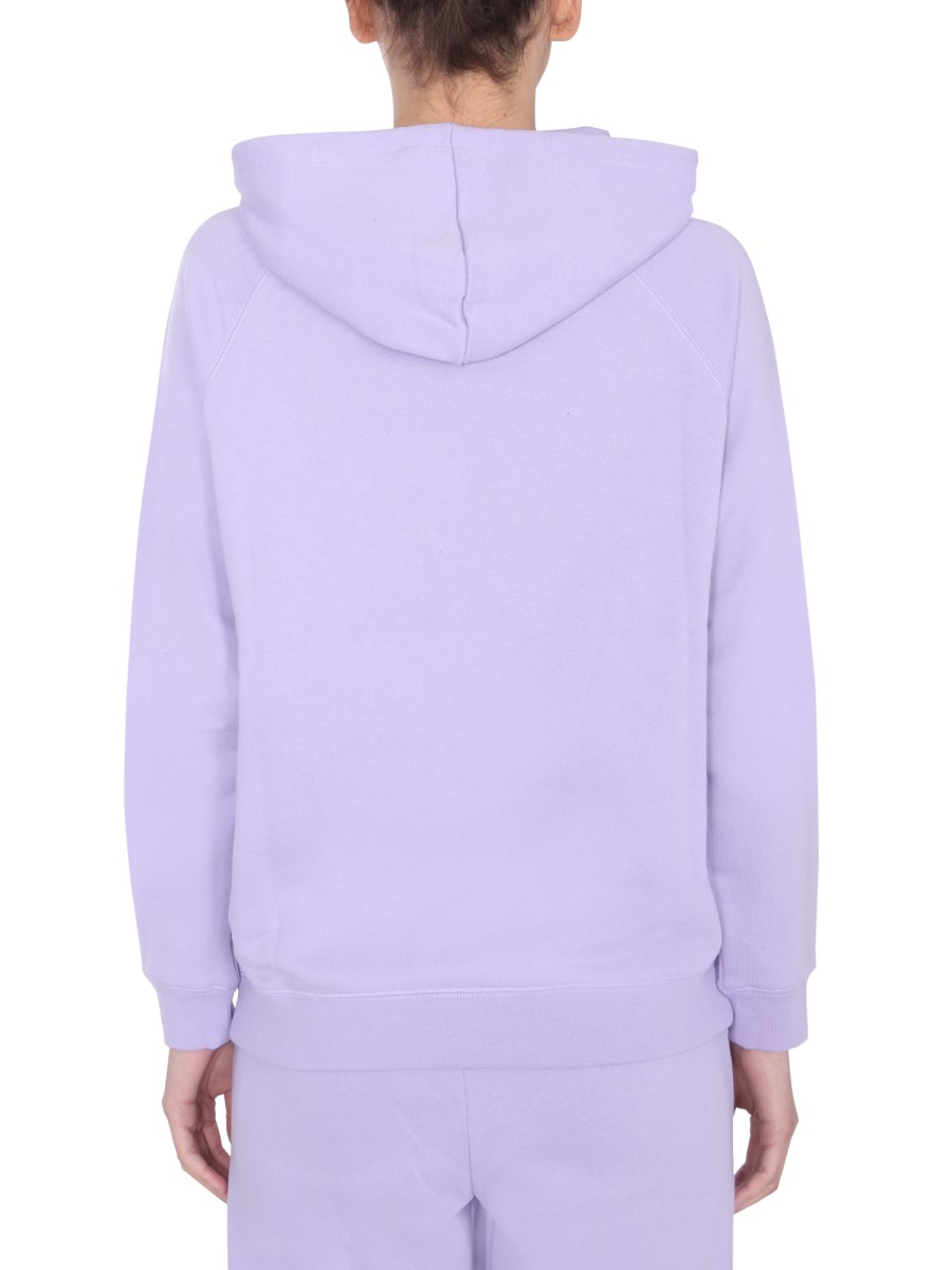 ÊTRE CÉCILE FELPA CON CAPPUCCIO DI COTONE CON LOGO MULTICOLOR FLOCCATO