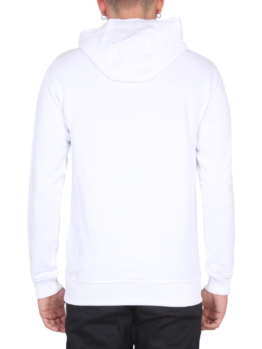 COMME DES GARCONS SHIRT FELPA CON CAPPUCCIO IN COTONE