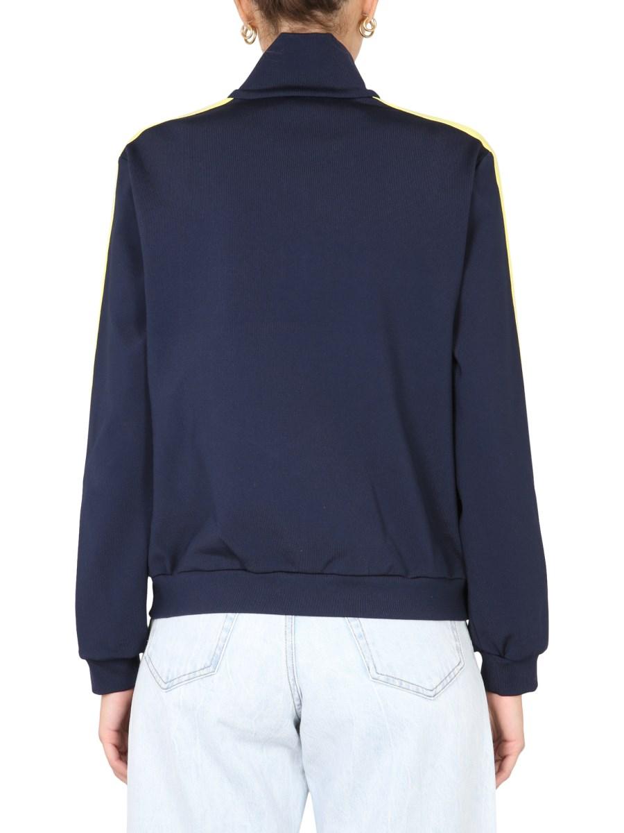 TORY BURCH FELPA CON ZIP SUL DAVANTI IN JERSEY TECNICO