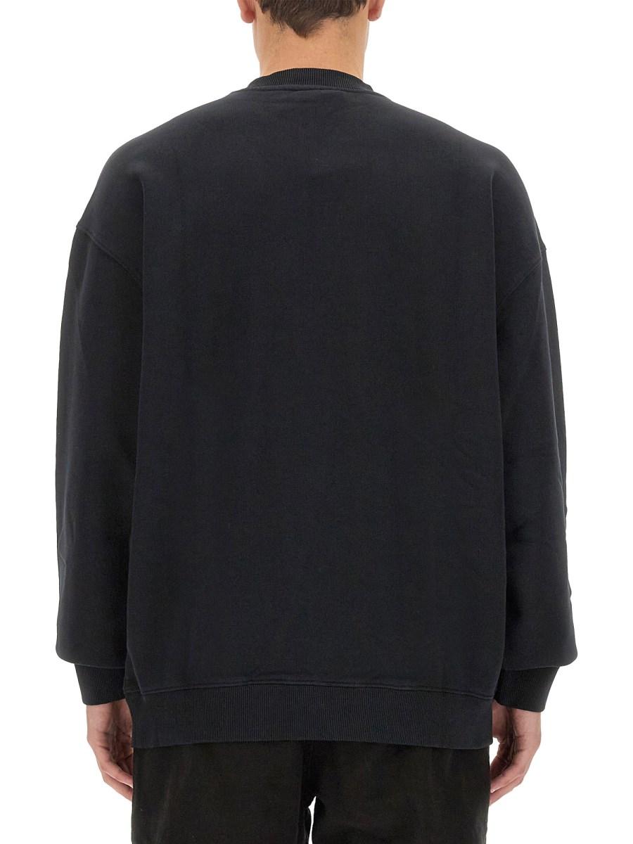 MARCELO BURLON COUNTY OF MILAN FELPA OPTICAL CROSS IN COTONE