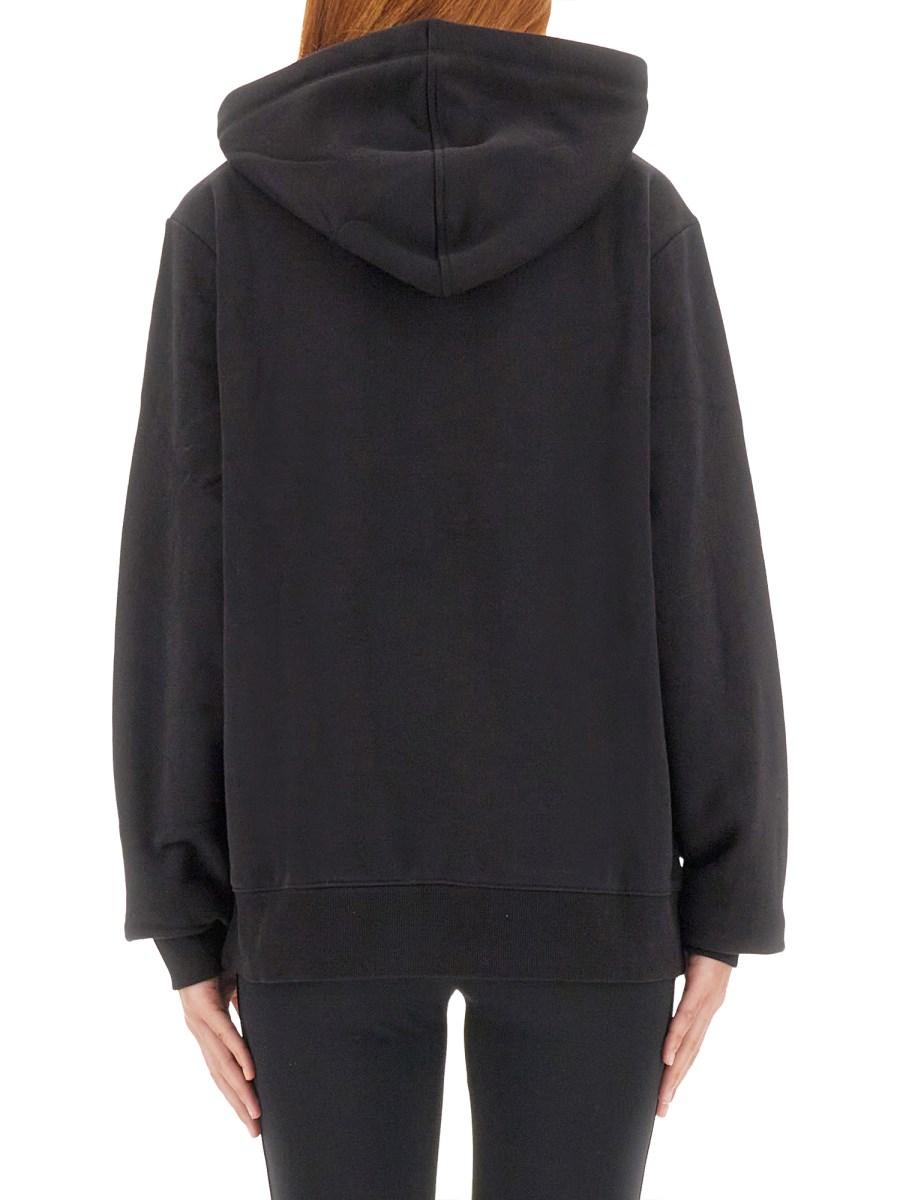 MICHAEL BY MICHAEL KORS FELPA OVERSIZE FIT IN COTONE