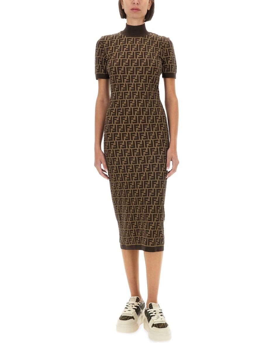 FENDI ABITO IN COTONE FF