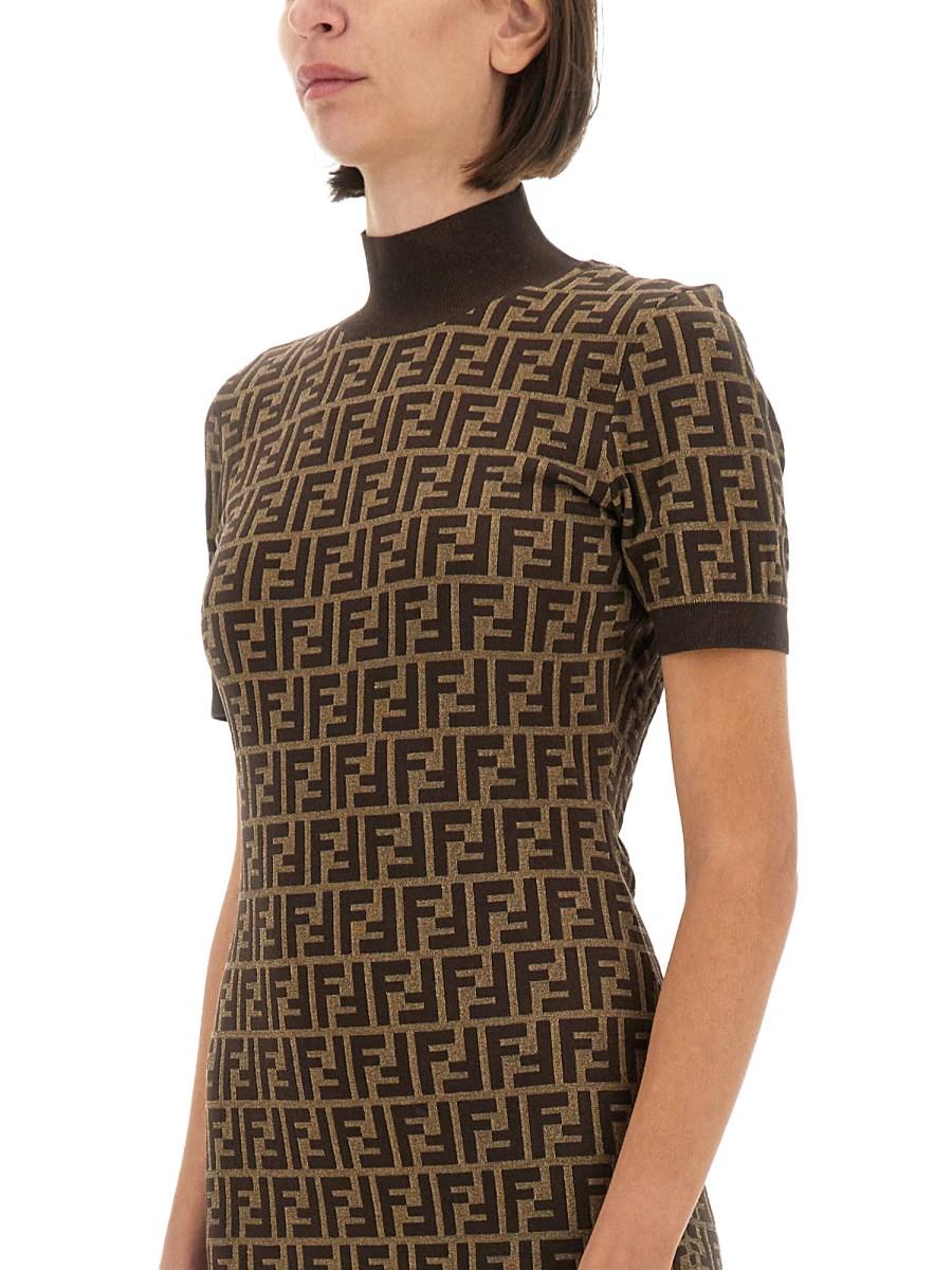 FENDI ABITO IN COTONE FF